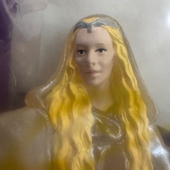 Lord of the Rings LOTR 4 Burger King Toys 2001 NIP Frodo Gimli Boromir Galadriel - Picture 3 of 14